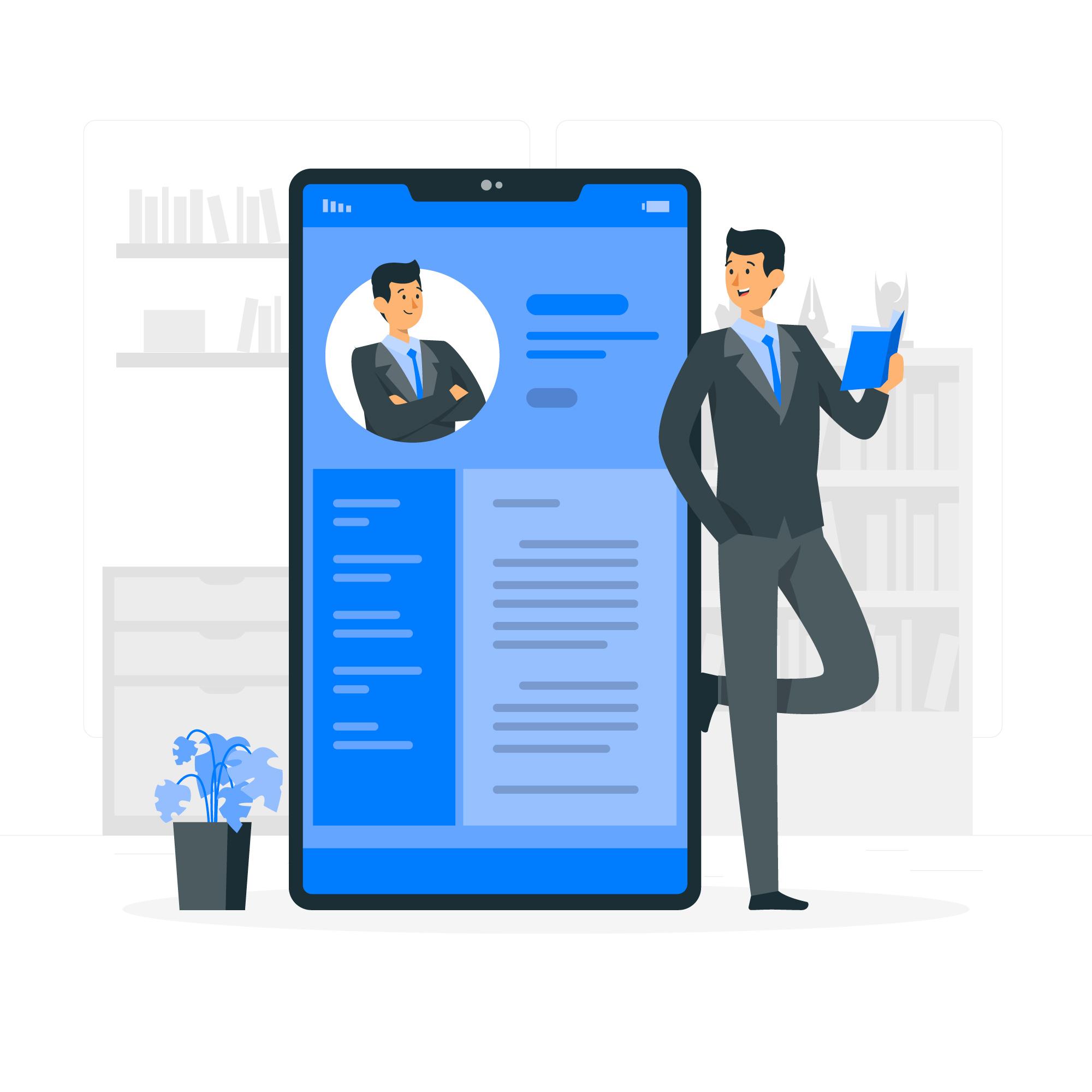 Picture demonstrating readability of emails.