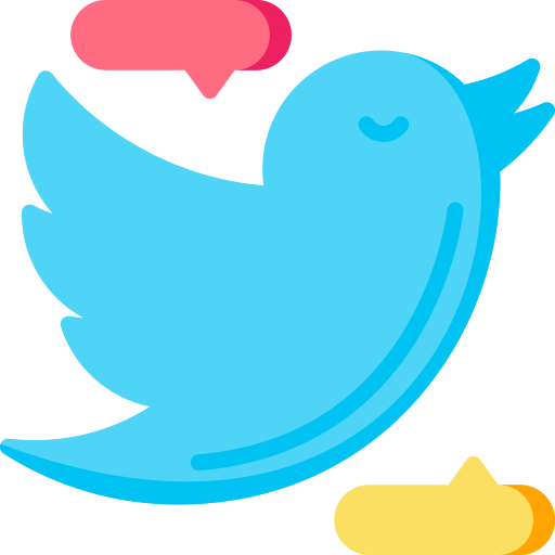 Twitter fancy logo