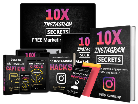 10X Instagram Secrets lead magnet