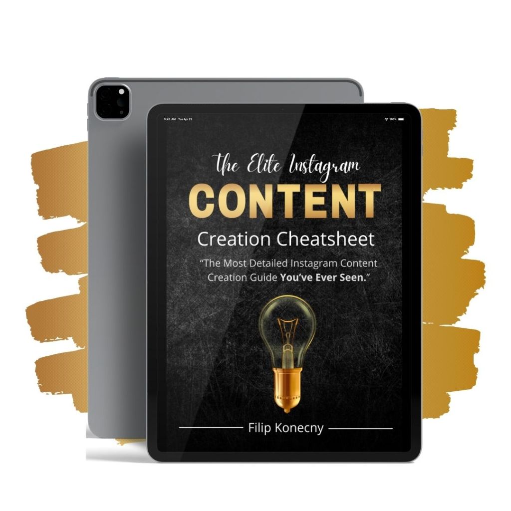 elite instagram content creation cheatsheet