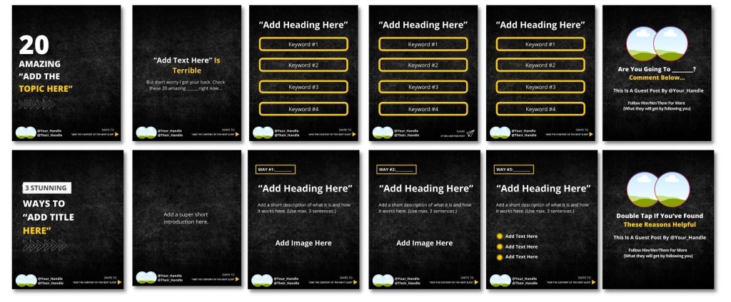 Elite Canva guest posting templates