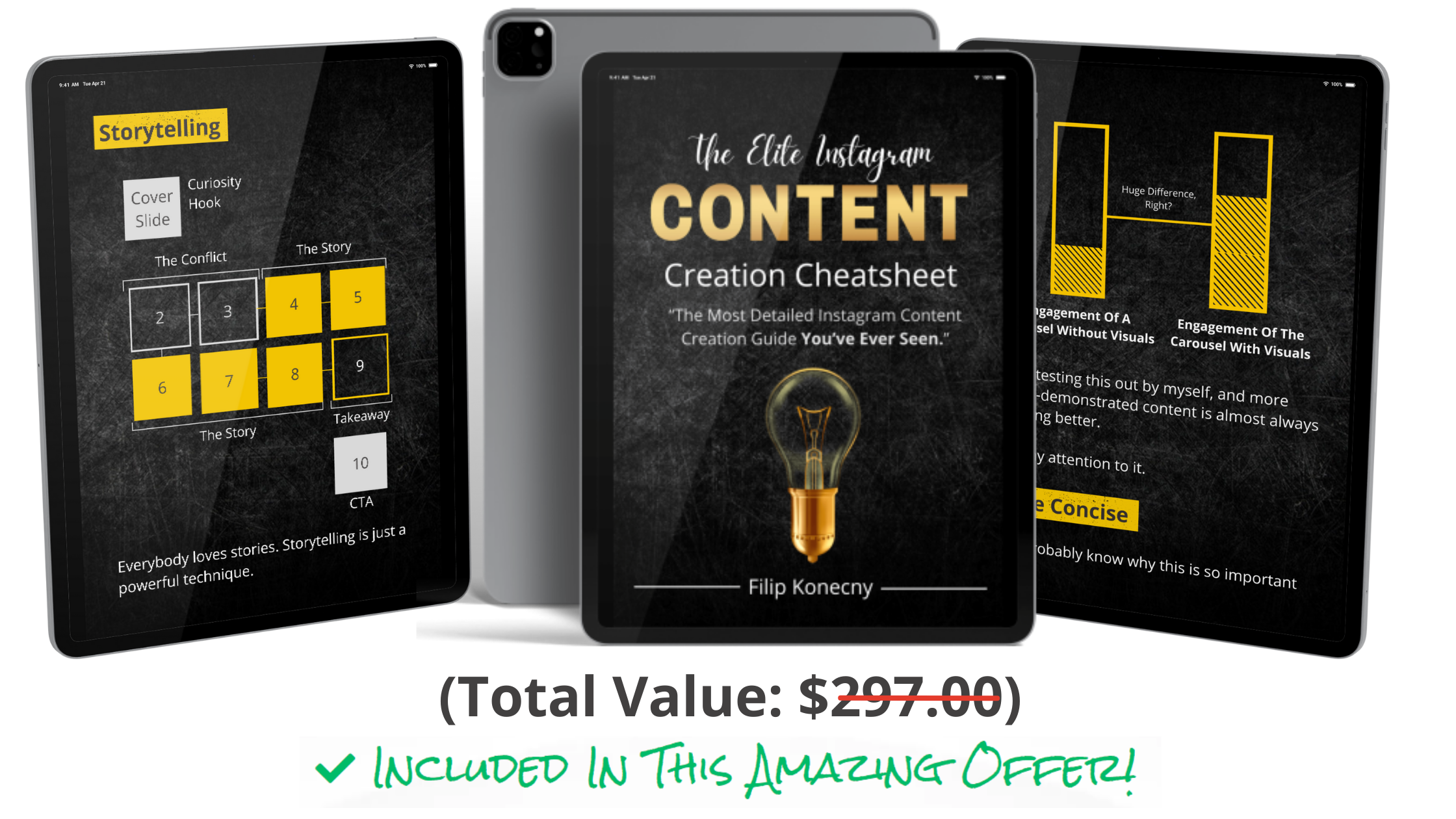 Elite Instagram Content Creation Cheatsheet image