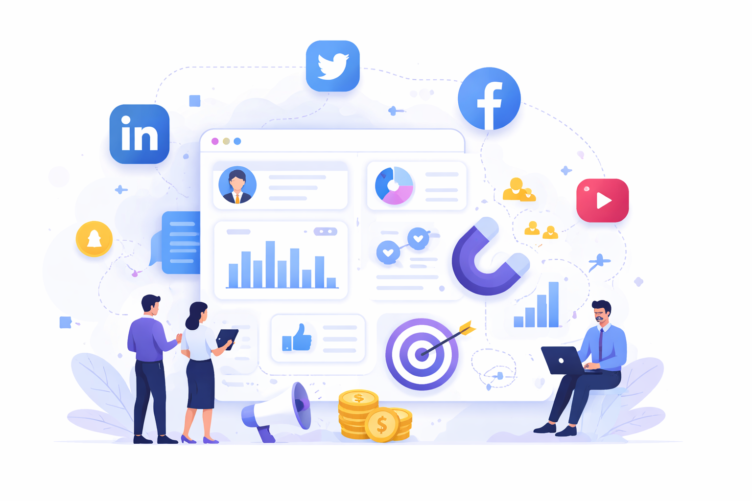 b2b social media marketing overview