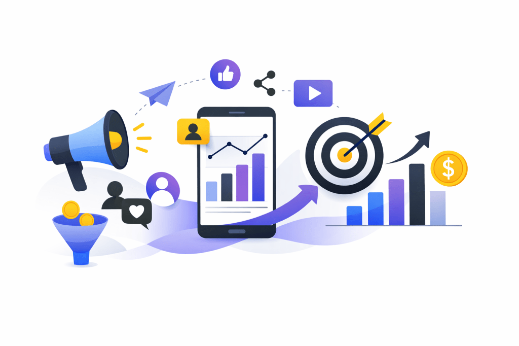 Social Media And Business Marketing Overview