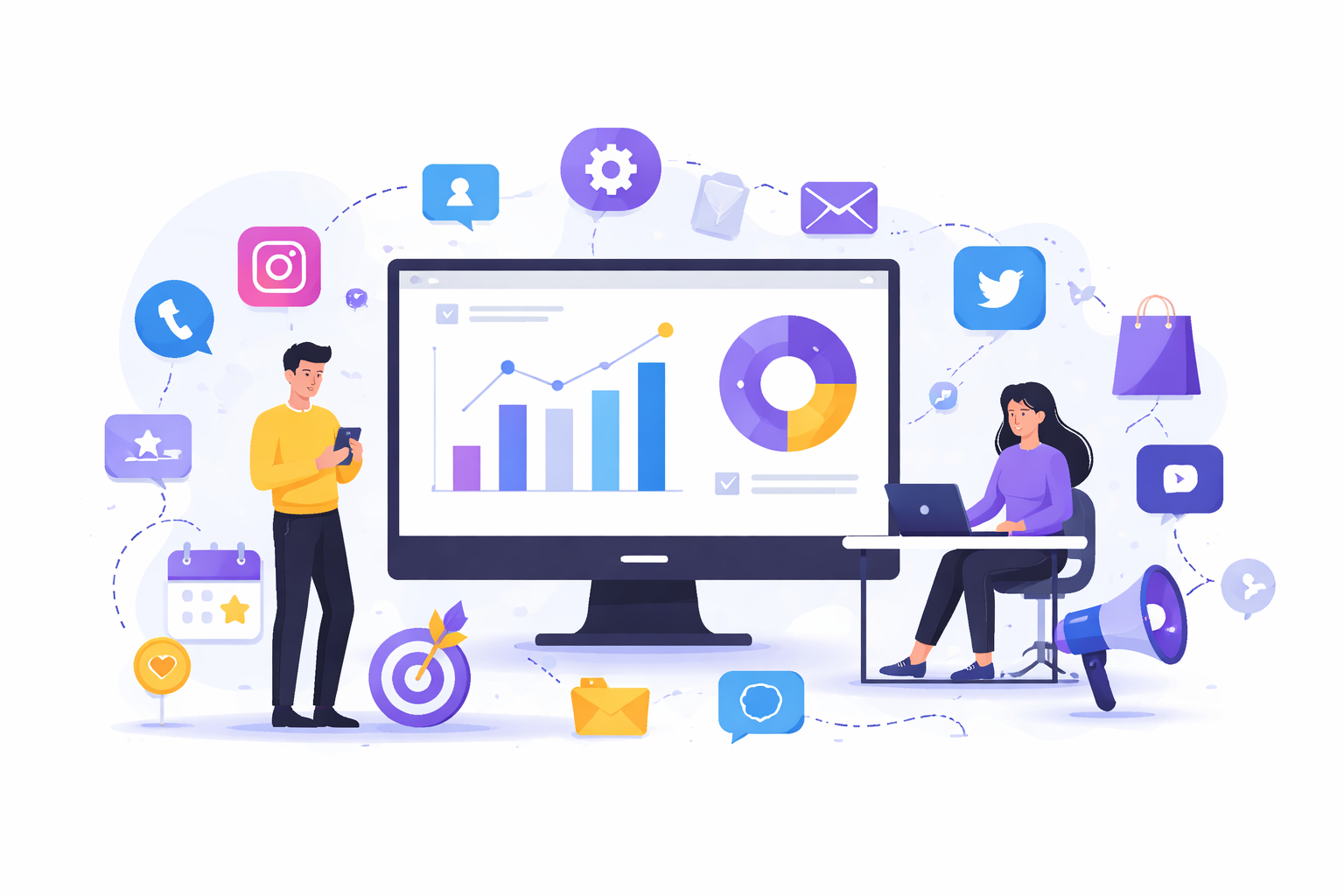 social media management company for small business overview