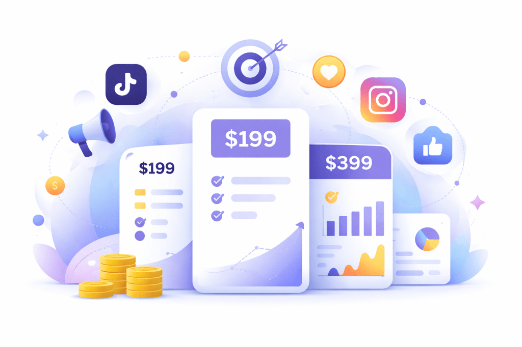 Social Media Packages Pricing Overview