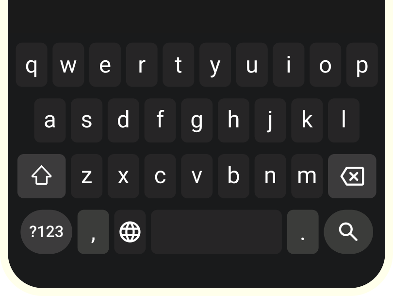 Wispr Flow Android keyboard and input area on a mobile screen