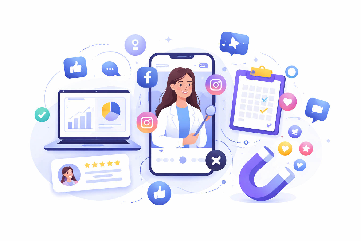 dental social media marketing overview