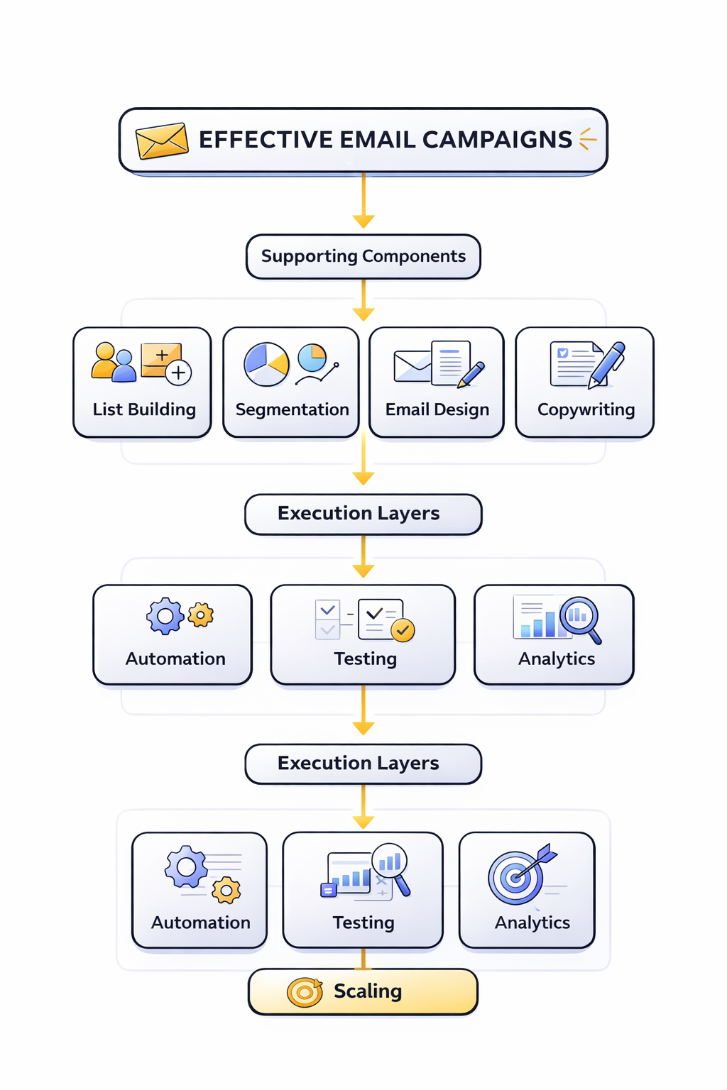 effective email campaigns framework