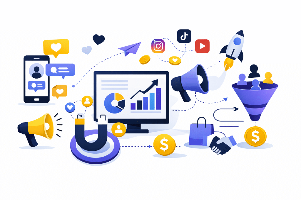 Marketing Via Social Media Overview