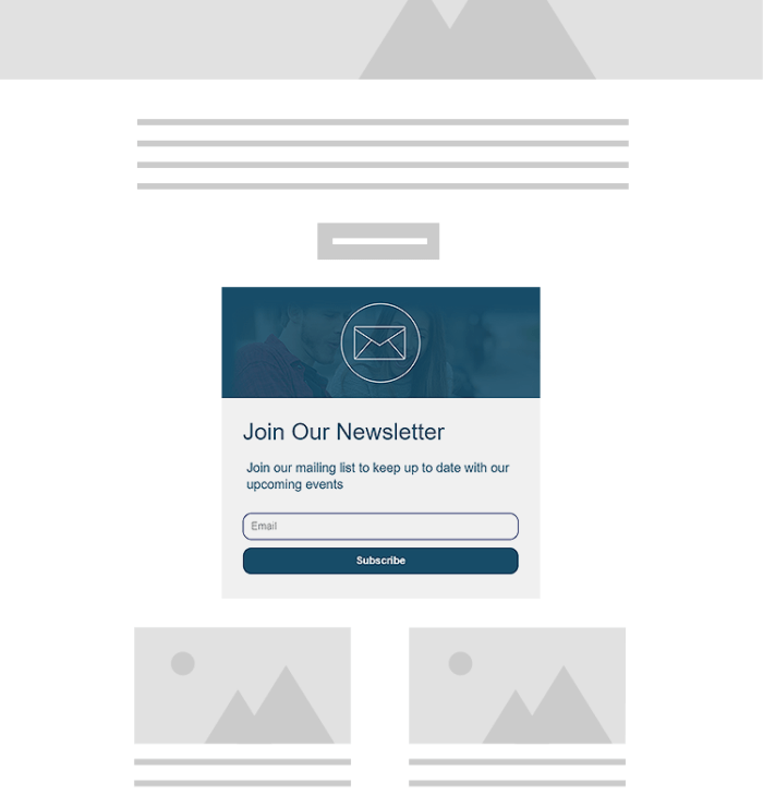 Moosend subscription form template