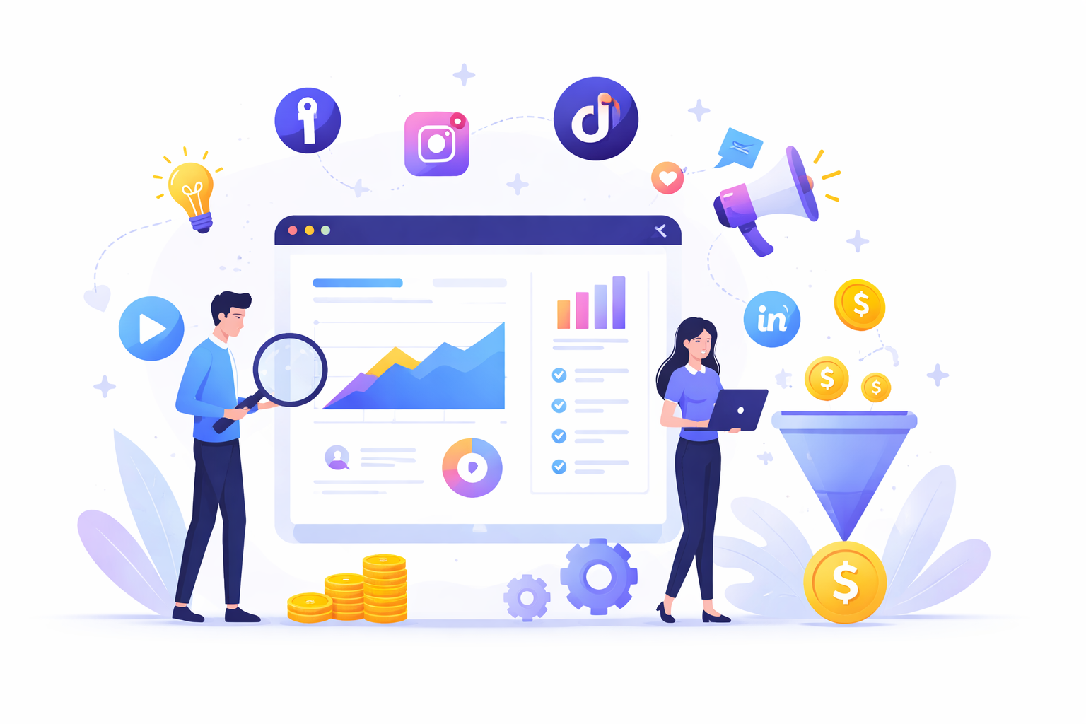 paid social media agency overview