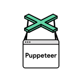Puppeteer icon shown on Firecrawl benchmark section