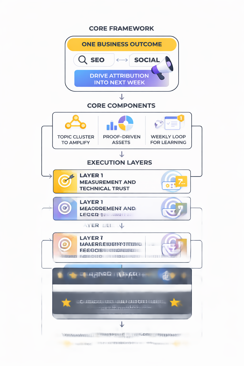 seo and social media marketing services framework